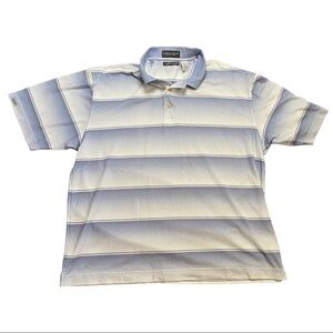 Page & Tuttle Men's Size XL Striped Golf Polo